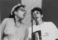 Alix with Vicki Randle